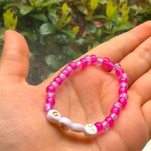 Xoxo Valentine's day bracelet